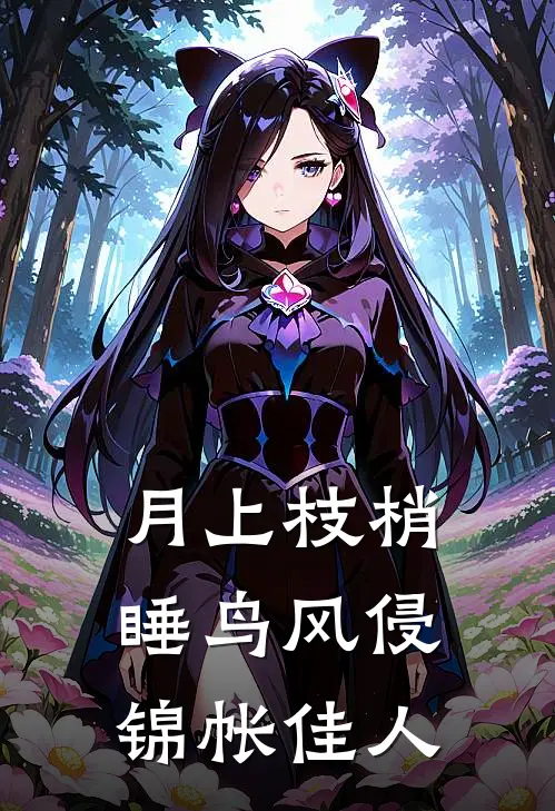 月上枝梢()睡鸟风侵锦帐()佳人