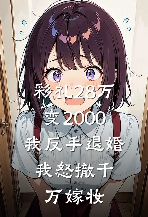 彩礼28万变2000，我反手退婚，我怒撤千万嫁妆